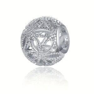 Flowered Bracelet Charm-NEW